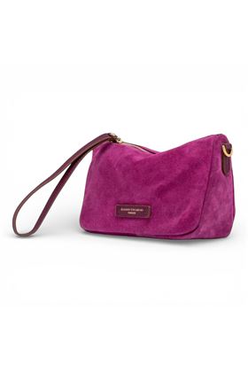 Pochette Gianni Chiarini in camoscio colore glicine. GIANNI CHIARINI | 10224-DESERT FLOWER